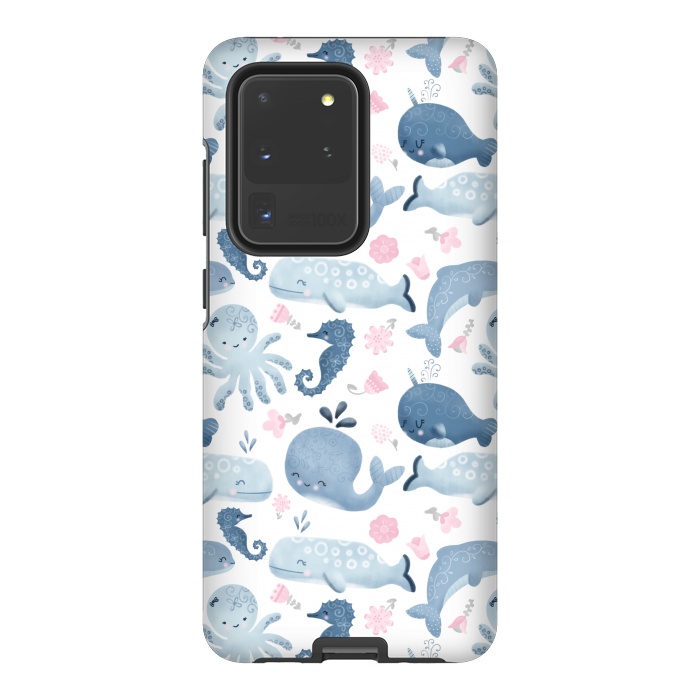 Galaxy S20 Ultra StrongFit Ocean Friends by Noonday Design