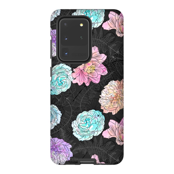 Galaxy S20 Ultra StrongFit Color Pop Floral by Noonday Design
