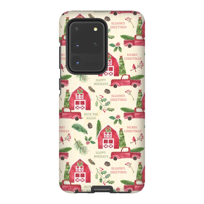Galaxy S20 Ultra StrongFit Home for the Holidays by Noonday Design