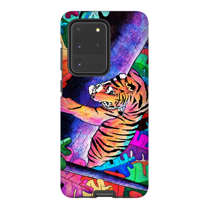 Galaxy S20 Ultra StrongFit The lazy tiger by Steve Wade (Swade)