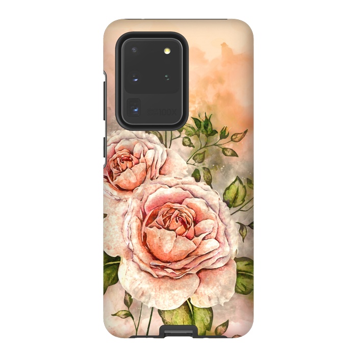 Galaxy S20 Ultra StrongFit Behind The Rose by Creativeaxle
