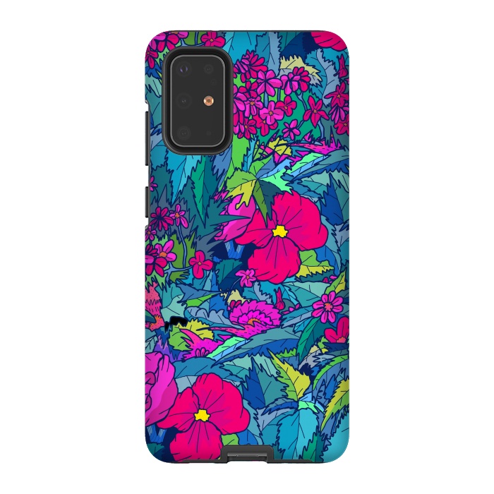 Galaxy S20 Plus StrongFit Summer flowers by Steve Wade (Swade)