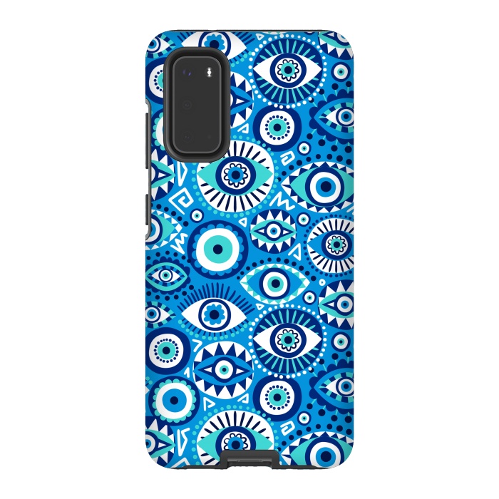 Galaxy S20 StrongFit Evil eye by Laura Grant