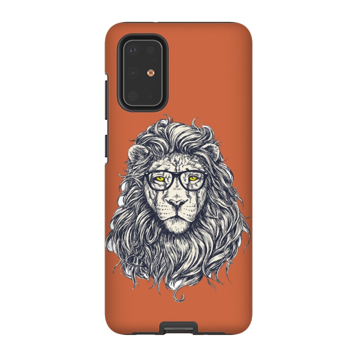 Galaxy S20 Plus StrongFit Hipster Lion by Winston