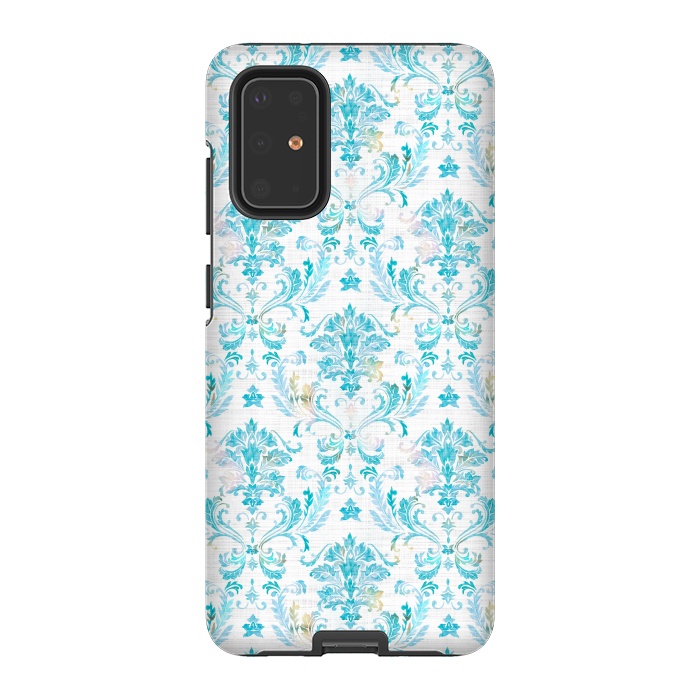 Galaxy S20 Plus StrongFit Demure Damask by gingerlique