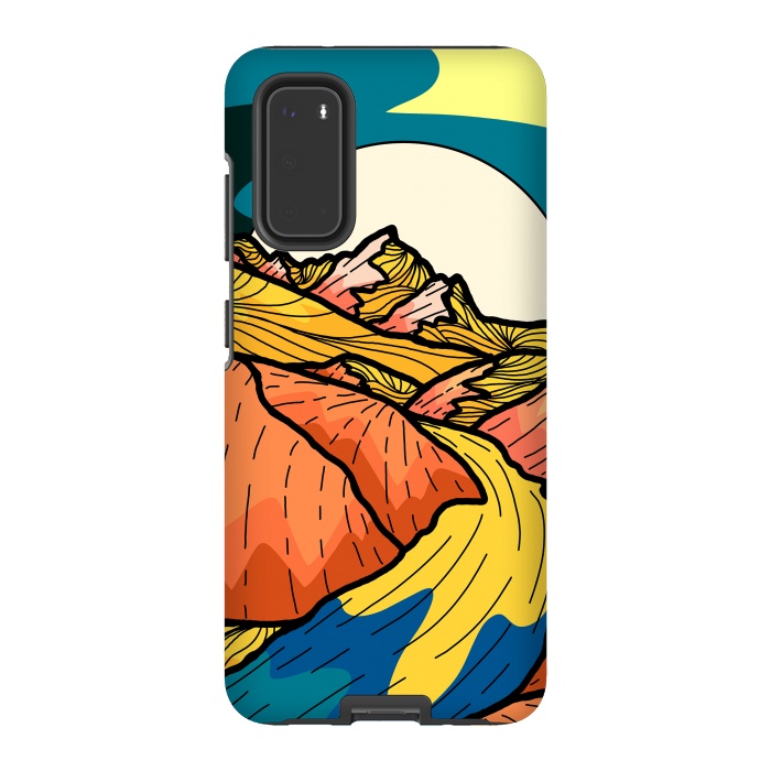 Galaxy S20 StrongFit The yellow river by Steve Wade (Swade)