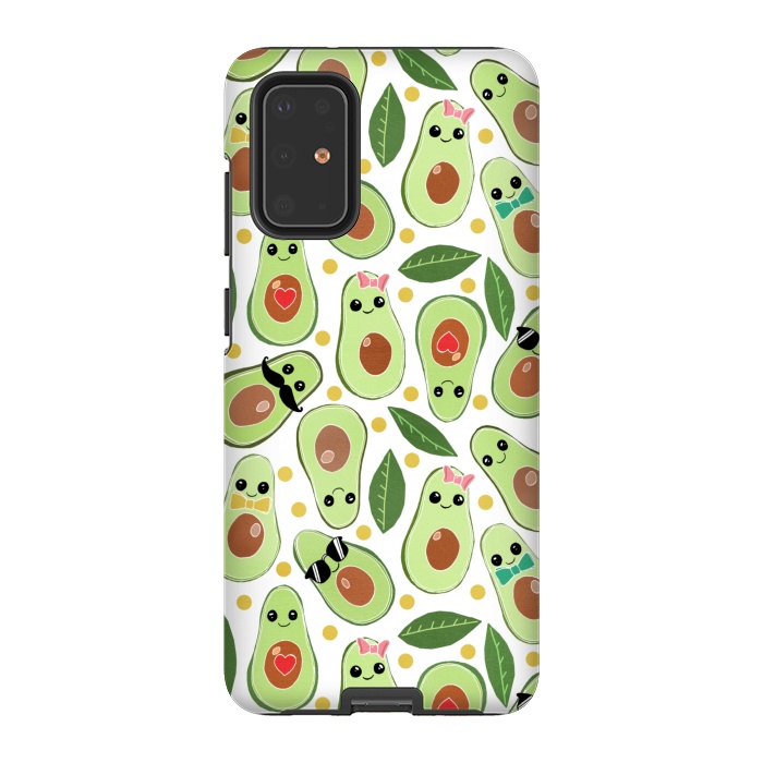 Galaxy S20 Plus StrongFit Stylish Avocados by Tangerine-Tane