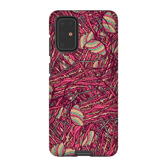 Galaxy S20 Plus StrongFit Jellyfish jungle by Steve Wade (Swade)