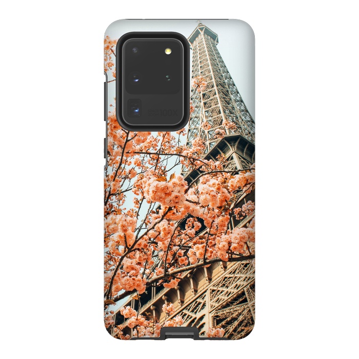 Galaxy S20 Ultra StrongFit Paris in Spring | Travel Photography Eifel Tower | Wonder Building Architecture Love by Uma Prabhakar Gokhale