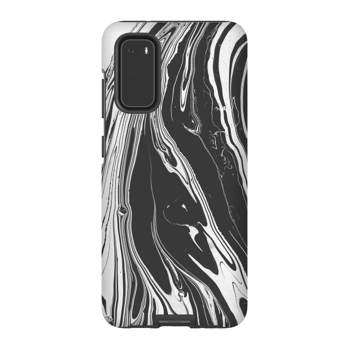 Galaxy S20 StrongFit bw marble x by haroulita