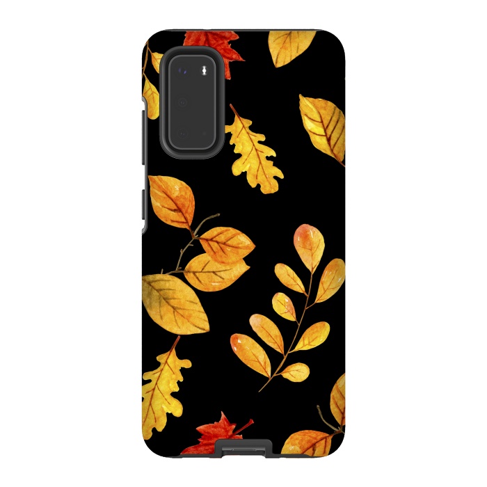 Galaxy S20 StrongFit fall leaves x by haroulita
