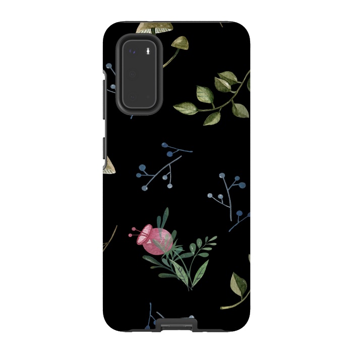 Galaxy S20 StrongFit flower pattern cc by haroulita