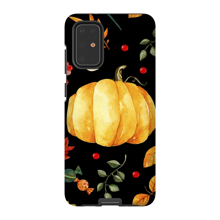 Galaxy S20 Plus StrongFit pumpkin season by haroulita