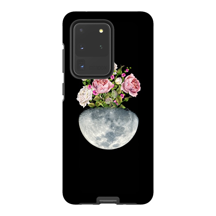 Galaxy S20 Ultra StrongFit Moon Flower Pot by Creativeaxle