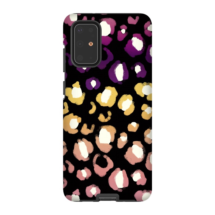 Galaxy S20 Plus StrongFit Gradient graphic leopard print by Oana 