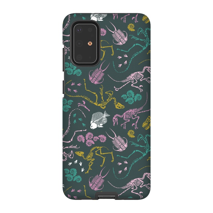 Galaxy S20 Plus StrongFit Dinosaurs by Tishya Oedit
