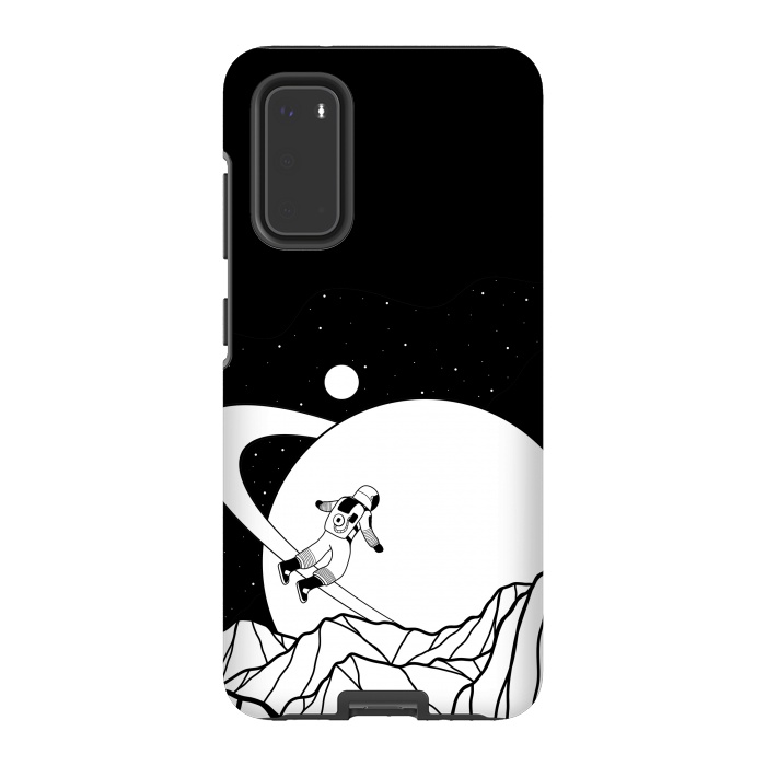 Galaxy S20 StrongFit Space walk (black and white) by Steve Wade (Swade)