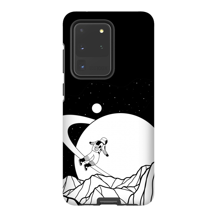 Galaxy S20 Ultra StrongFit Space walk (black and white) by Steve Wade (Swade)