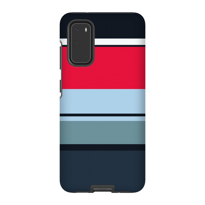 Galaxy S20 StrongFit Casual Reflective Striped by TMSarts