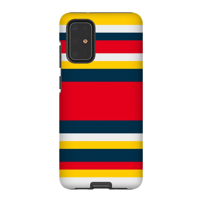 Galaxy S20 Plus StrongFit Colorful Casual Stripes by TMSarts