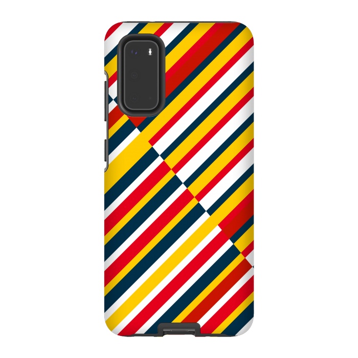 Galaxy S20 StrongFit Bohemian Striped by TMSarts