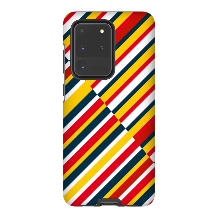 Galaxy S20 Ultra StrongFit Bohemian Striped by TMSarts