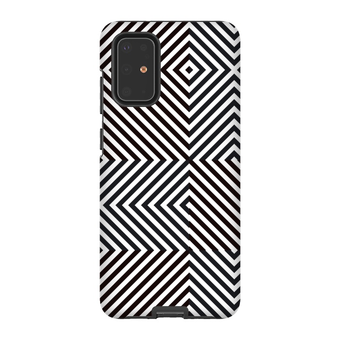 Galaxy S20 Plus StrongFit Crossing Diagonal Stripes by TMSarts
