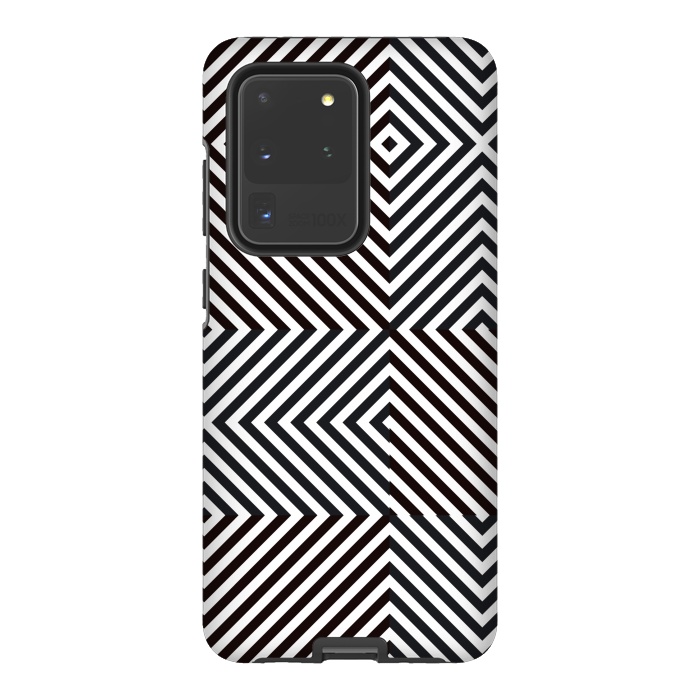 Galaxy S20 Ultra StrongFit Crossing Diagonal Stripes by TMSarts