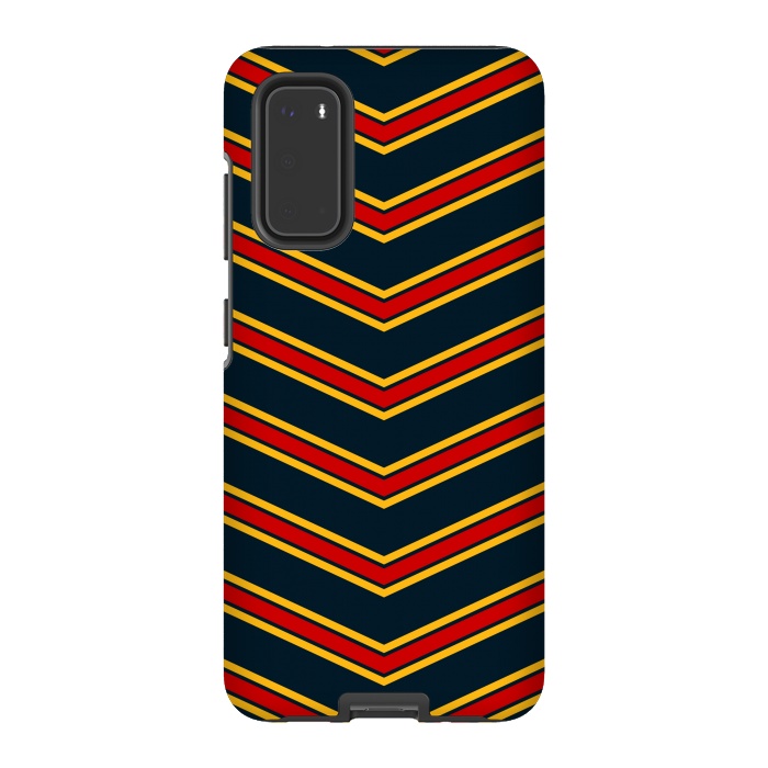 Galaxy S20 StrongFit Reflective Chevrons by TMSarts