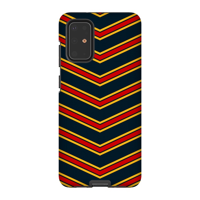 Galaxy S20 Plus StrongFit Reflective Chevrons by TMSarts