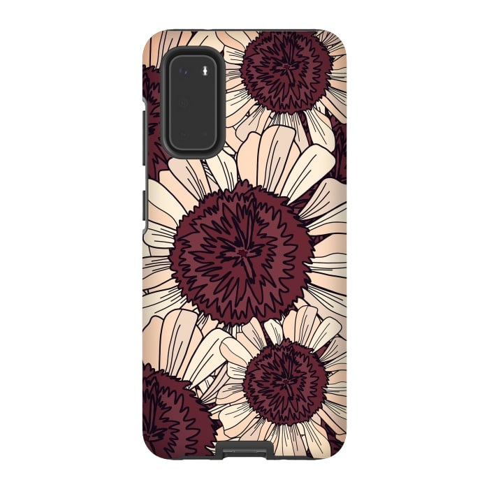 Galaxy S20 StrongFit Autumn flowers by Steve Wade (Swade)