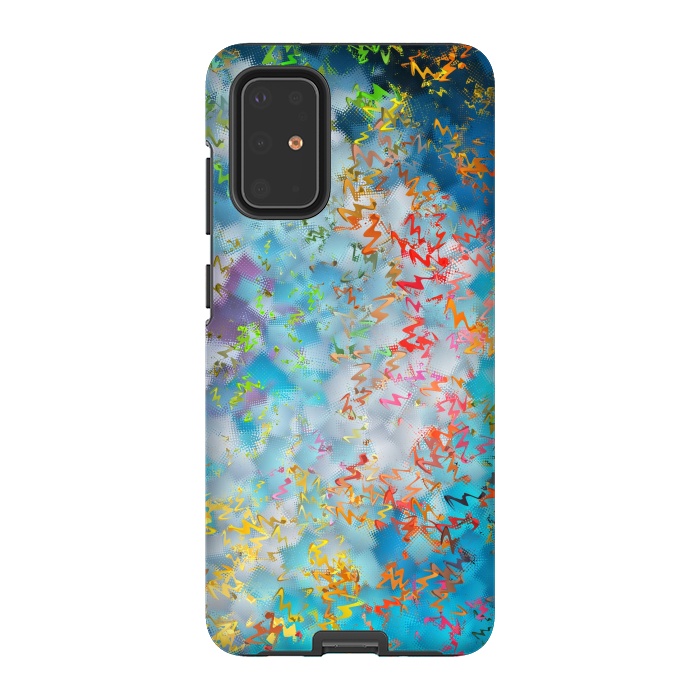 Galaxy S20 Plus StrongFit Abstract thunderstorm  by Winston