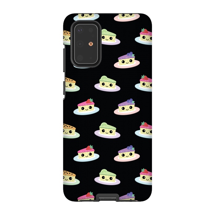 Galaxy S20 Plus StrongFit Cheesecake pattern by Laura Nagel