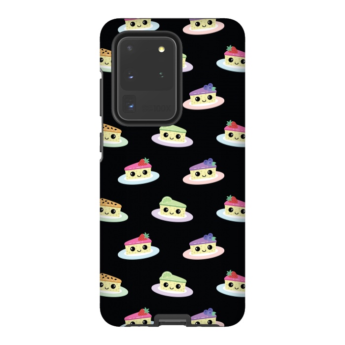Galaxy S20 Ultra StrongFit Cheesecake pattern by Laura Nagel