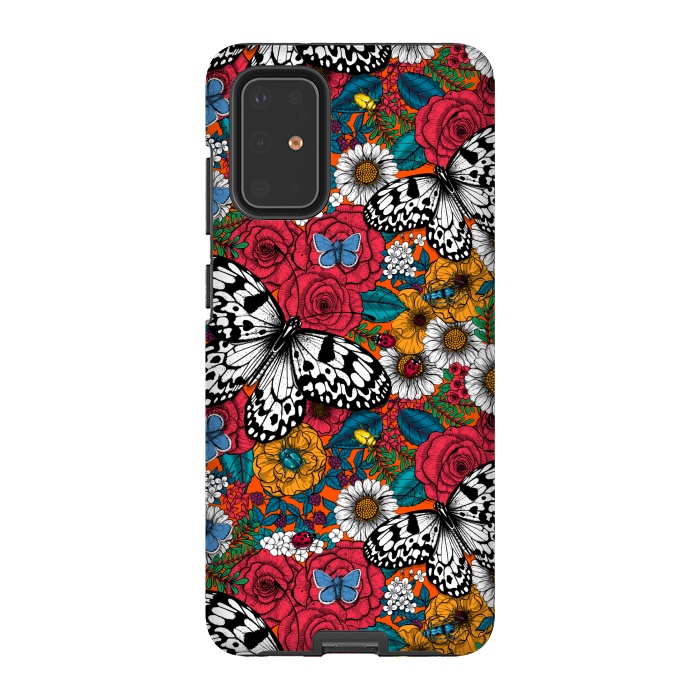 Galaxy S20 Plus StrongFit A colorful garden by Katerina Kirilova