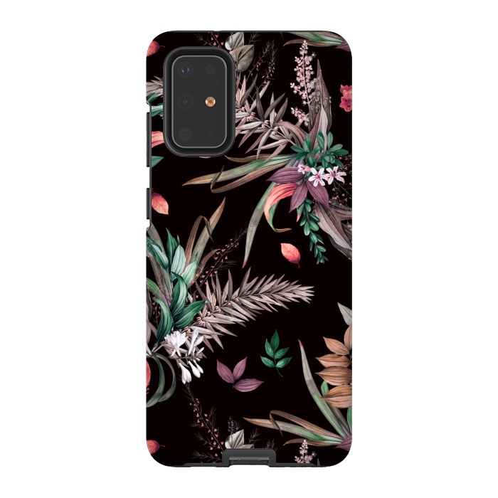 Galaxy S20 Plus StrongFit Vibrant exotic bouquets by Mmartabc