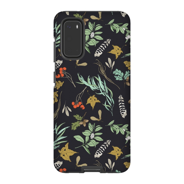 Galaxy S20 StrongFit Boho vintage nature by Mmartabc