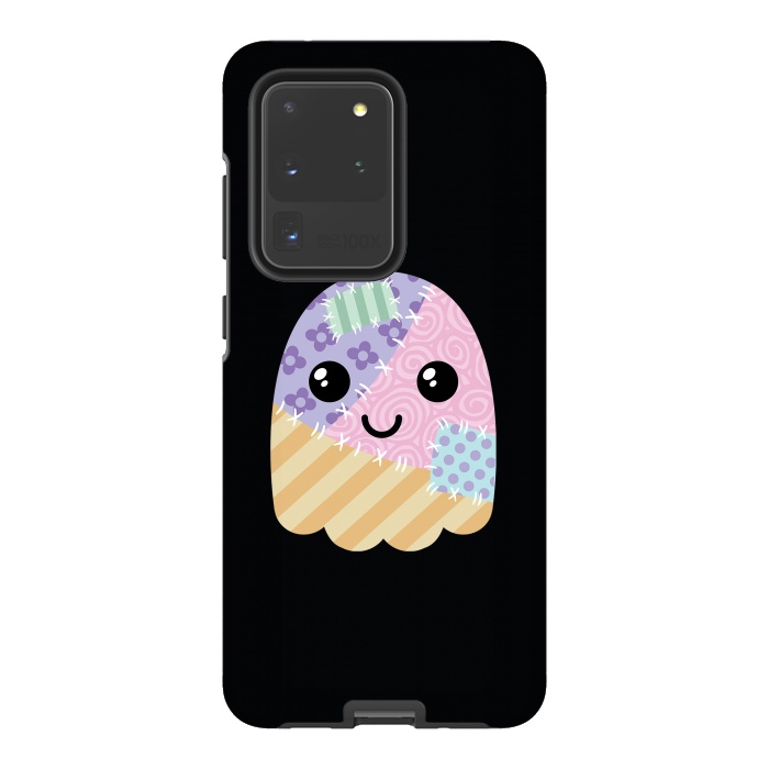 Galaxy S20 Ultra StrongFit Patchwork ghost by Laura Nagel
