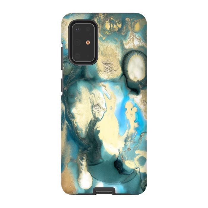 Galaxy S20 Plus StrongFit Golden Reef by Tangerine-Tane