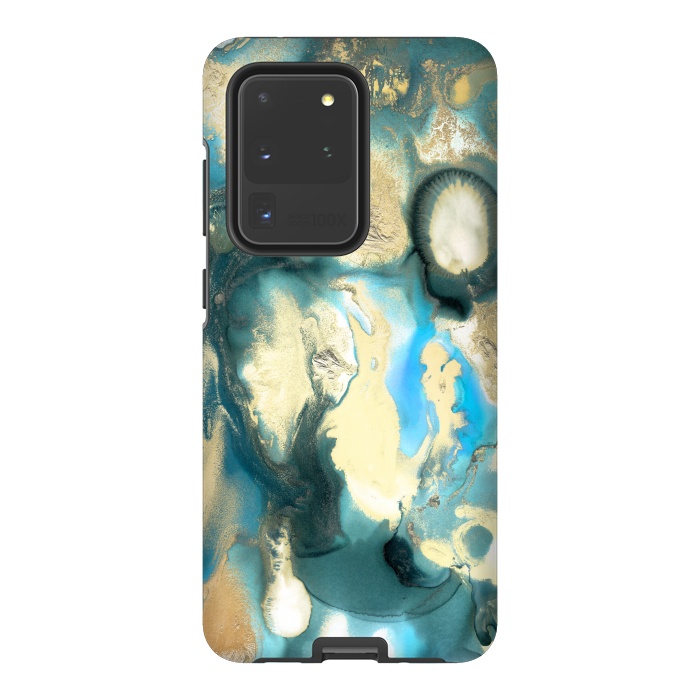 Galaxy S20 Ultra StrongFit Golden Reef by Tangerine-Tane