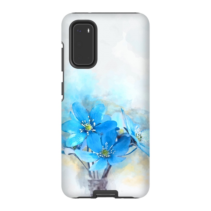 Galaxy S20 StrongFit Summer Blue by Creativeaxle