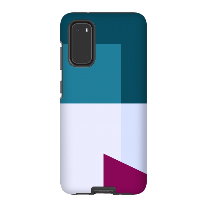 Galaxy S20 StrongFit Pretty Blue by Creativeaxle