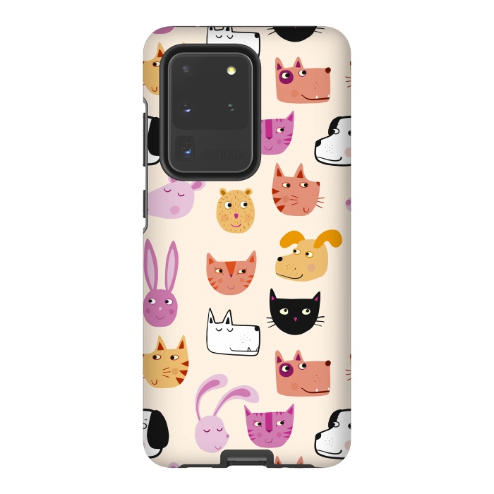 Galaxy S20 Ultra StrongFit All the Pets by Nic Squirrell