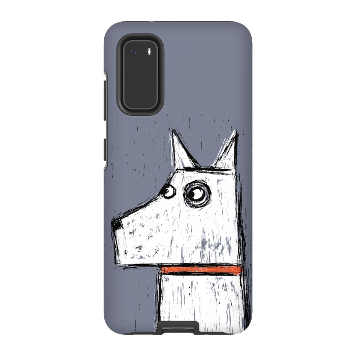 Galaxy S20 StrongFit Arthur Dog by Nic Squirrell