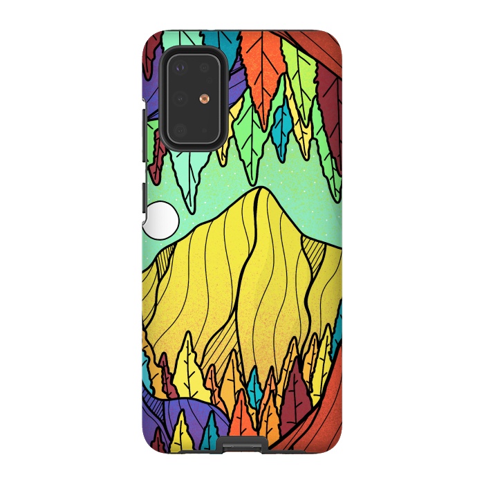 Galaxy S20 Plus StrongFit The forest cave by Steve Wade (Swade)