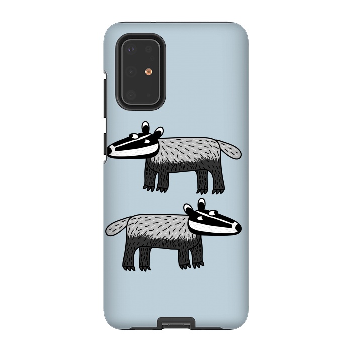 Galaxy S20 Plus StrongFit Badgers by Nic Squirrell