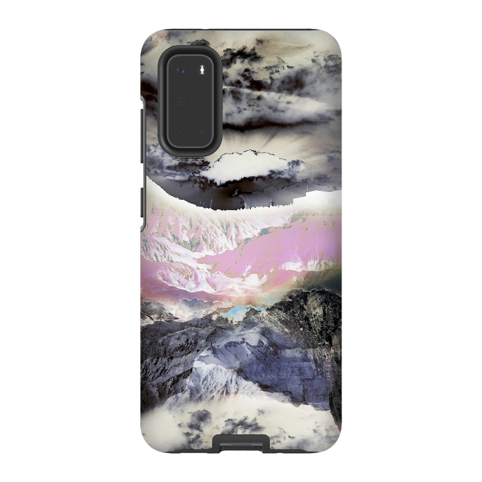 Galaxy S20 StrongFit Mountain landscape digital art by Oana 