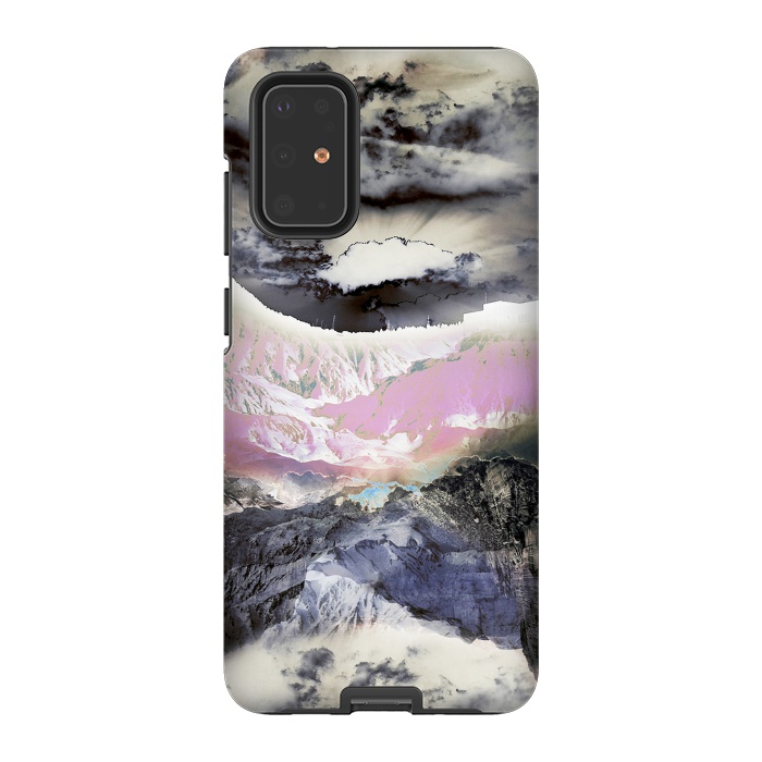 Galaxy S20 Plus StrongFit Mountain landscape digital art by Oana 