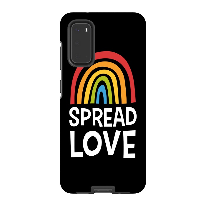 Galaxy S20 StrongFit Spread Love by Majoih