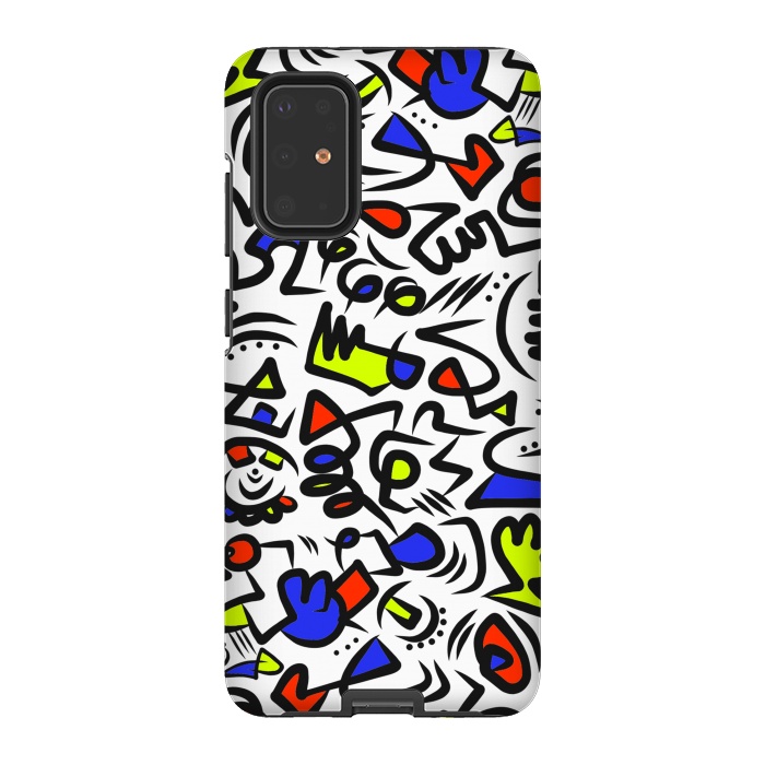Galaxy S20 Plus StrongFit Mondrian Abstract by Hanny Agustine